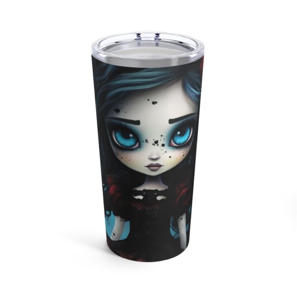 Gothic Doll Tumbler 20oz