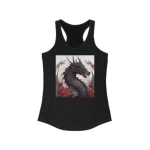 Black Dragon Women's Ideal Racerback Tank