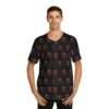 Chasing Hot Pepper  Men's Baseball Jersey - Image 3