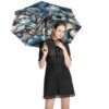 Kat-tastrophe Automatic Umbrella with Print Inside - Image 3