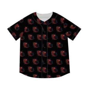 Chasing Hot Pepper  Men's Baseball Jersey