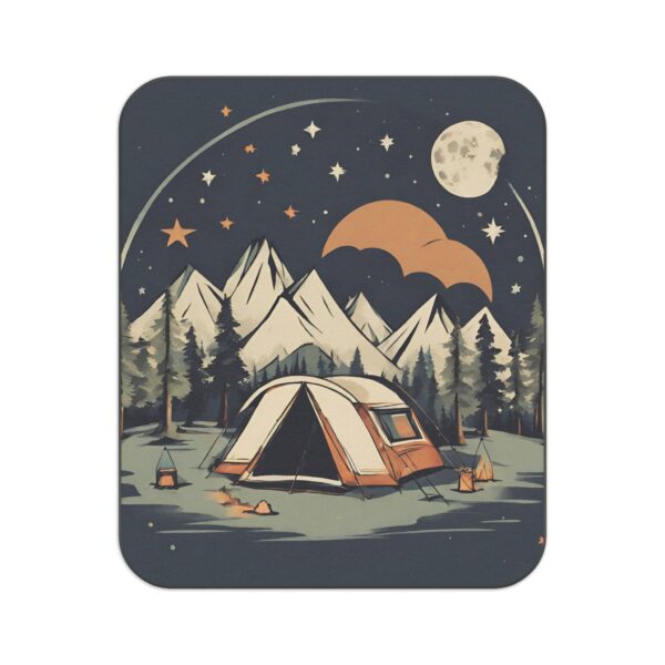Mountain and Tent Picnic Blanket