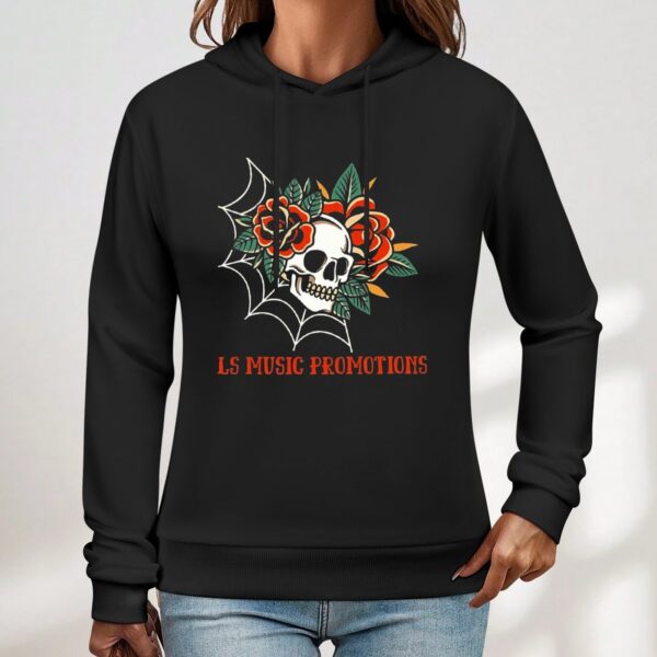 LS Music Promotions Lightweight Cotton Blend (Fleece) Womens Hoodie