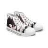 Black Dragon Women's High Top Sneakers - Image 5