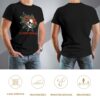 LS Music Promotions Skull & Rose Men's T-Shirt - Image 3
