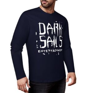 Dark Sails Cotton Men's Long Sleeve T-shirt