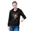 LS Music Promotions Lightweight Cotton Blend (Fleece) Womens Hoodie - Image 4
