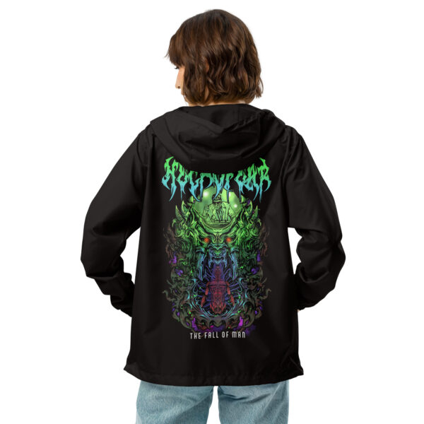 Necrofear Unisex Lightweight Zip Up Windbreaker