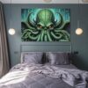 Cthulu Hanging Poster (Horizontal 3:2)-12x18 inch/ 8x12 inch - Image 4
