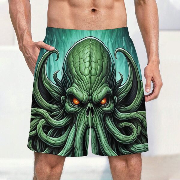 Cthulu Pajama Shorts for Men