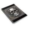 Silver Skull Spiral Notebook - Ruled Line - Image 3