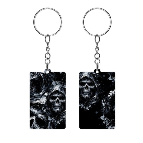 Reaper Dual Sided Print Acrylic Keychain