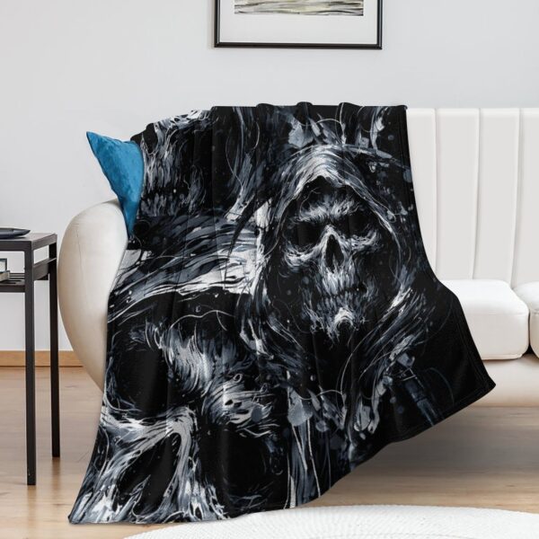 Reaper Flannel Blanket -40"×50"