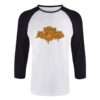 Dayglo Mourning Raglan Men's 3/4 Sleeve Shirt - Image 3