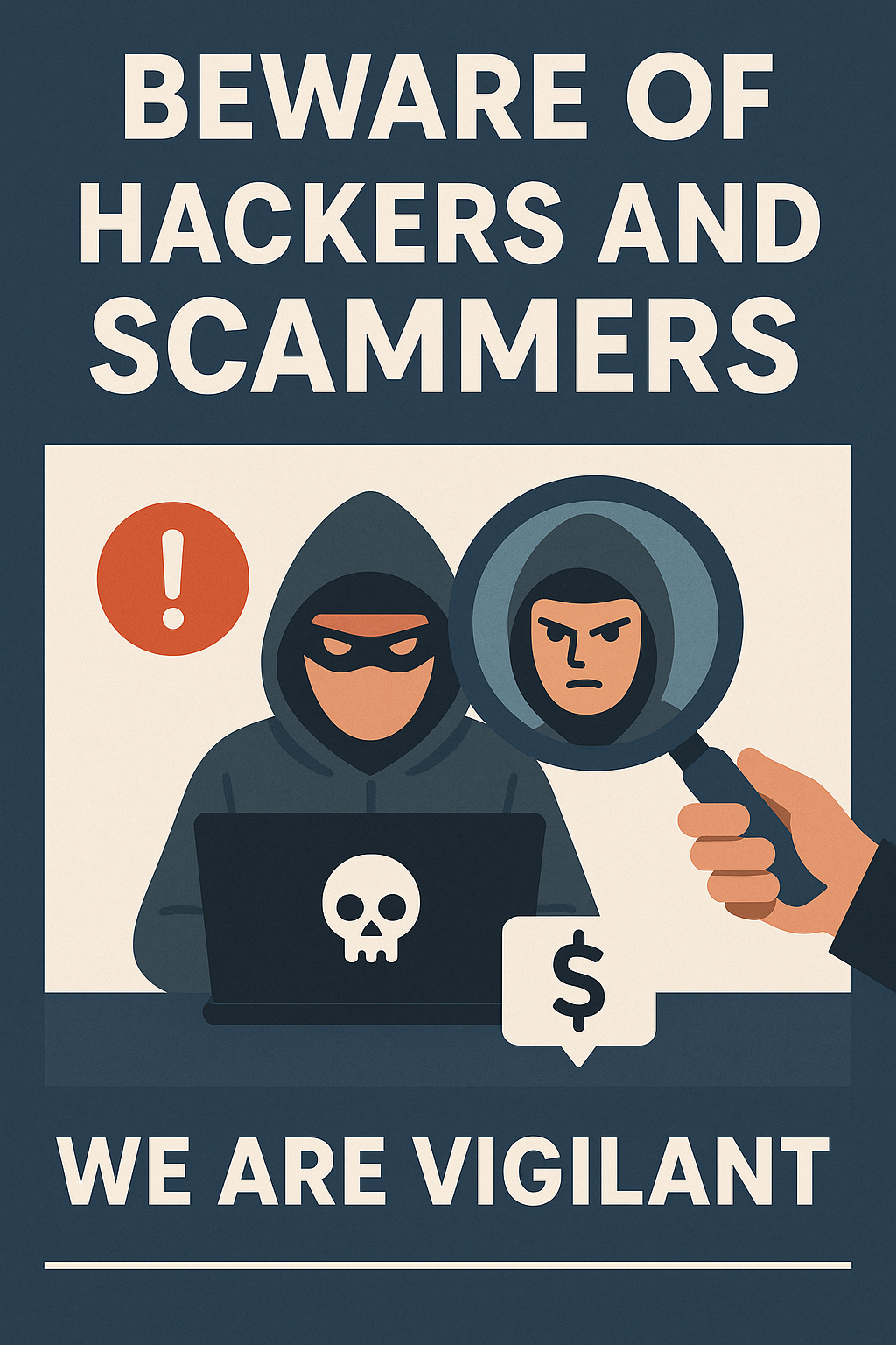 Scammers. Hackers and security, OH My!
